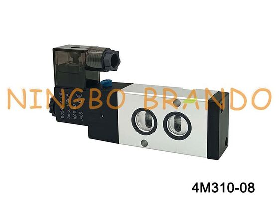 AirTAC Type 4M310-08 Solenoid Valve 5/2 Way Πνευματική βαλβίδα ελέγχου κατεύθυνσης