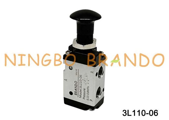 Airtac Type 3L110-06 3L Push-Pull Air Control Valve 3/2 Way