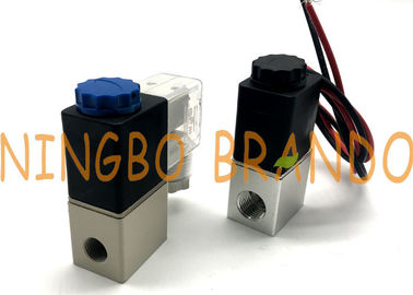 Σειρά 2V025 Airtac 2V025 - η πνευματική βαλβίδα σωληνοειδών αργιλίου 08 άμεσα ενεργούσα κανονικά έκλεισε με το μέγεθος 1/4 λιμένων «