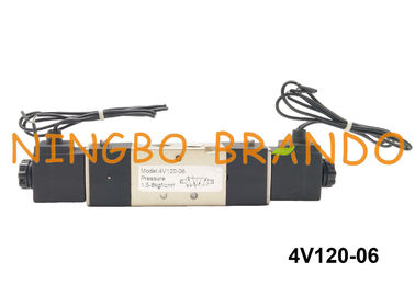 1/8» τύπος 5/2 διπλός ηλεκτρικός έλεγχος AC220V PT 4V120-06 Airtac βαλβίδων σωληνοειδών τρόπων πνευματικός