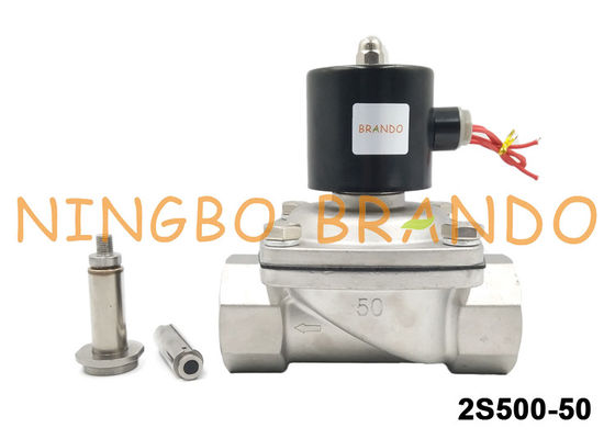 Uni-δ τύπος suw-50 βαλβίδα σωληνοειδών ανοξείδωτου G2» για την κατεργασία ύδατος DC24V AC220V