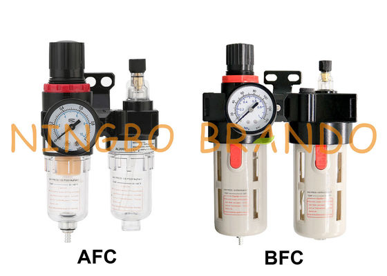 AFC BFC πνευματικό Lubricator ρυθμιστών φίλτρων αέρα τύπων FRL Airtac σειράς