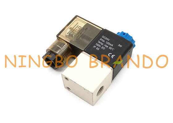 2 θέση 2 τρόπος 1/8» βαλβίδα σωληνοειδών 2V025-06 DIN43650A πνευματική