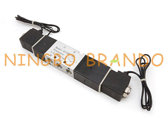 Τύπος 4V130C-06 5 τρόπος 3 AirTAC πνευματική βαλβίδα σωληνοειδών θέσης