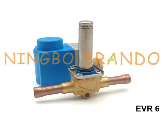 EVR 6 NC 032F1212 3/8» βαλβίδα σωληνοειδών ψύξης τύπων Danfoss 230V