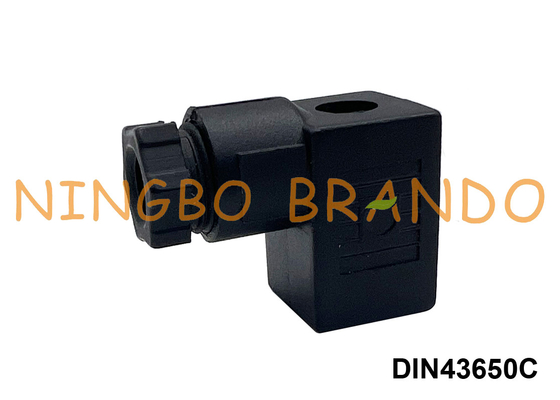 DIN 43650 συνδετήρας IP65 DIN43650C βουλωμάτων σπειρών βαλβίδων σωληνοειδών τύπων Γ